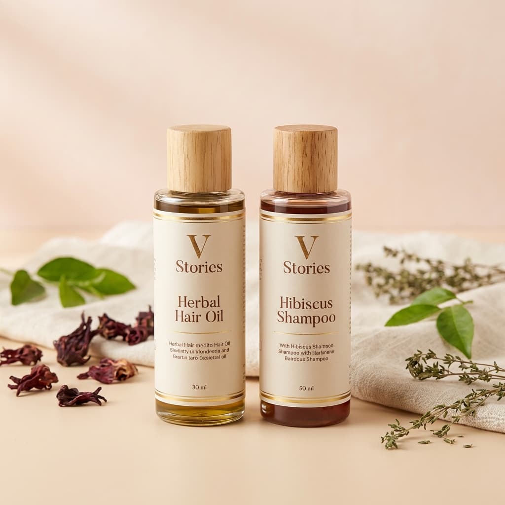 Hair Oil + Shampoo Duo