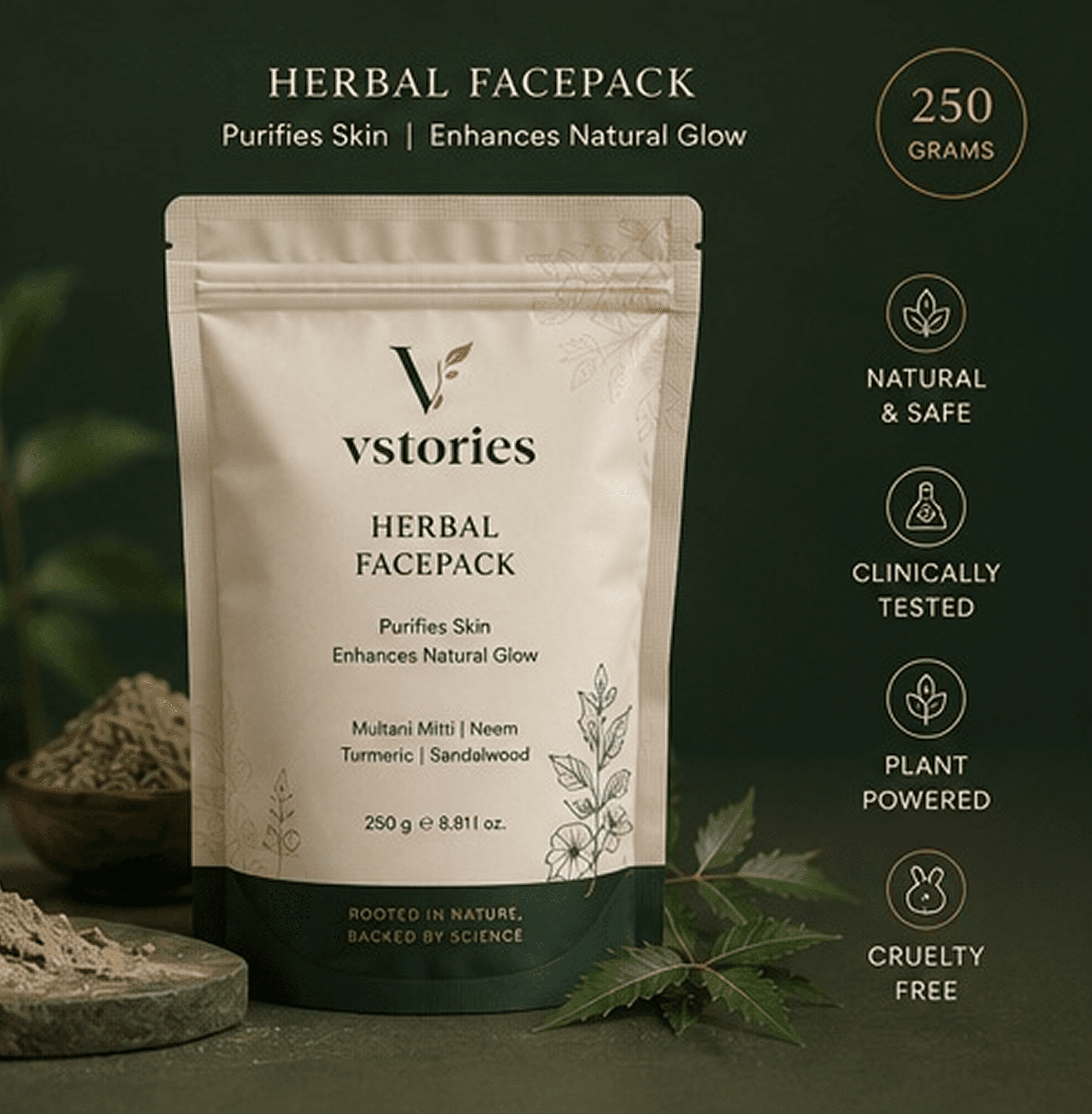 Herbal Facepack - View 1